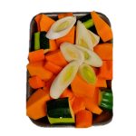 Bandeja crema de calabaza lista