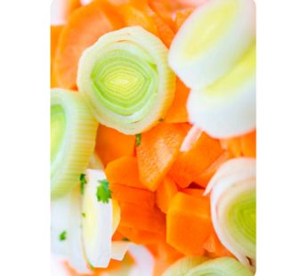 Bandeja para Crema de Zanahoria y Calabaza