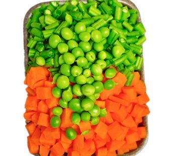 Ensaladilla de Judía Bobby, Zanahorias, Patatas y Guisantes