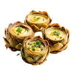 Relleno de alcachofa listo y práctico. Recetas en menús Equilibra.