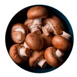 Portobello carnoso y listo. Recetas y menús en la sección Equilibra.