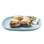 Relleno de champiñones listo al instante. Ideas en menús Equilibra.