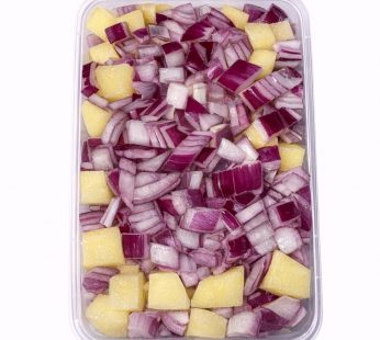 PATATAS DADOS con cebolla – 700 Gr Aprox / 350 Gr Aprox